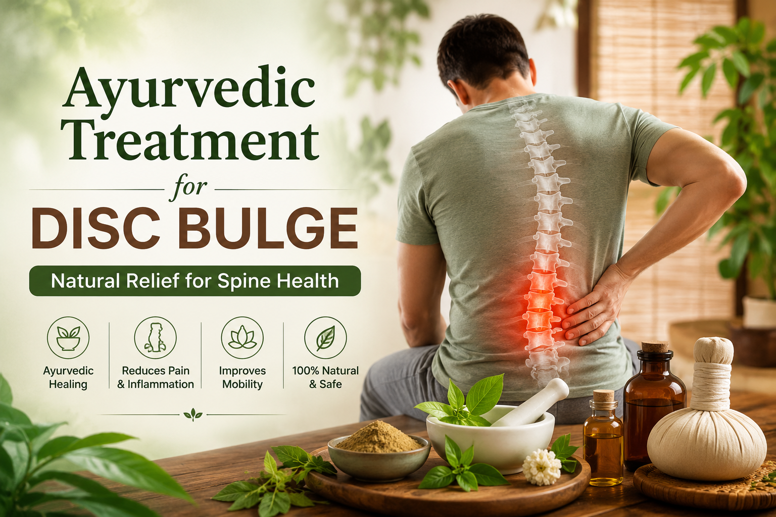 Ayurvedic Treatment for Disc Bulge
