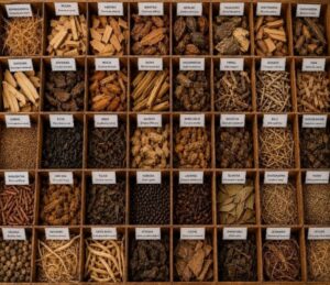 CAREFUL SELECTION OF RAW HERBS
