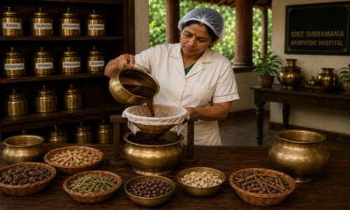 Filtration of the Decoction